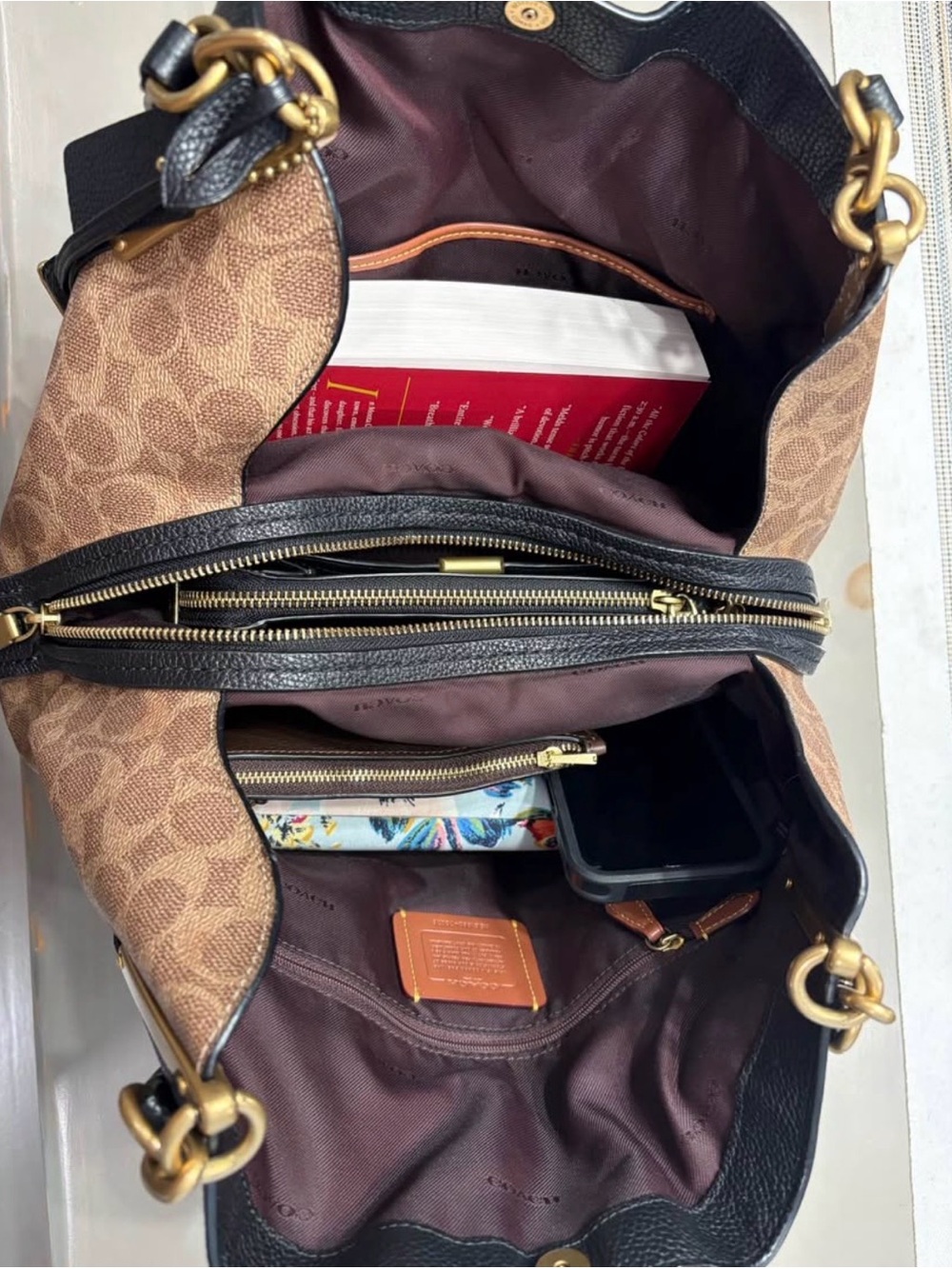 Coach Dalton 31 & Dreamer Wristlet - Picture 6 of 8